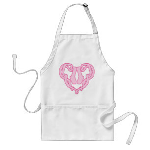 Ballet Slipper Heart Standaard Schort
