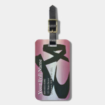 Ballet Slippers Aanpasbare Bagage Label