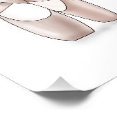 Ballet Slippers Poster Ballet Showmeisjes (Hoek)