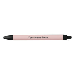 Ballet Slippers Roze Kleur met  Naam Zwarte Inkt Pen