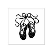 Ballet Slippers Rubberstempel (Afrduk)