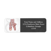 Ballet Slippers Teenschoen Etiket (Voorkant)
