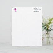 Ballet Studio - Letterhead Custom Briefhoofd (Staand voorkant)