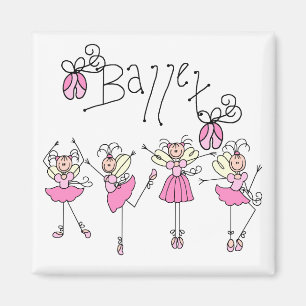 Ballet T-shirts en cadeautjes Magneet
