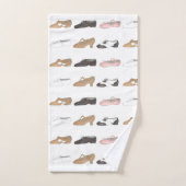 Ballet Tap Jazz Lyrical Acro Dance Studio Enseigna (Serviette à main)