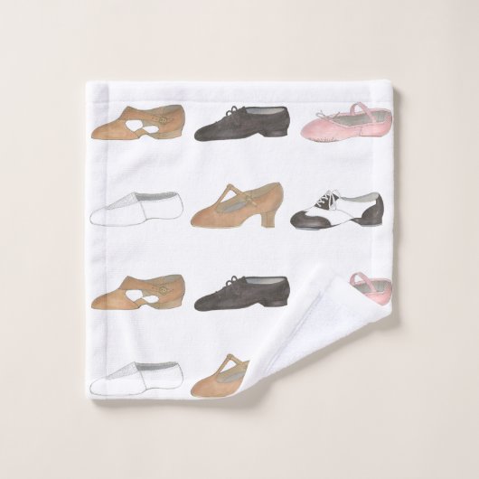 Ballet Tap Jazz Lyrical Acro Dance Studio Enseigna (Gant de toilette)