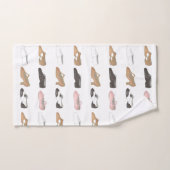 Ballet Tap Jazz Lyrical Acro Dance Studio Enseigna (Serviette à main)