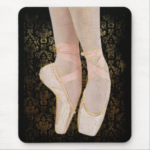 Ballet teenschoenen - Zwart Roze Goud Muismat