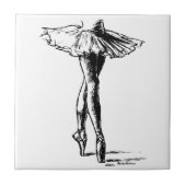 ballet tegeltje (Voorkant)