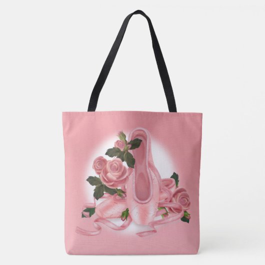 BALLET TOONT DANS All-Over-Print Canvas tas Large (Voorkant)