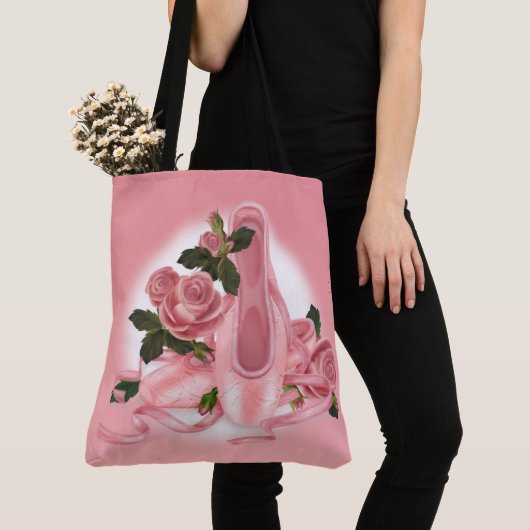 BALLET TOONT DANS All-Over-Print Canvas tas Large (Dichtbij)