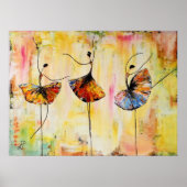 Ballet Trio Poster (Voorkant)