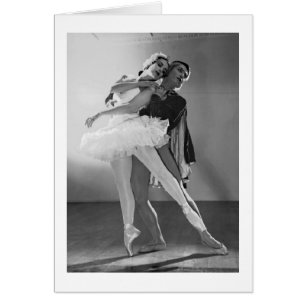 Ballet vintage - lac swan,