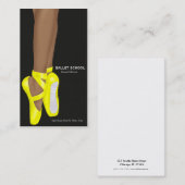 ballet visitekaartje (Voorkant / Achterkant)
