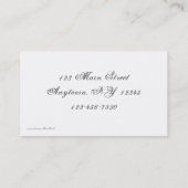 Ballet Visitekaartje (Achterkant)