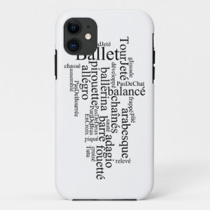 Ballet Word Cloud Phone Case