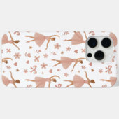 Balletcore Bloemendansontwerp Case-Mate iPhone Case (Achterkant (horizontaal))