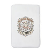 Balletcore Coquette Kat Balletcore Coquette Kat Vi Badmat (Voorkant Verticaal)