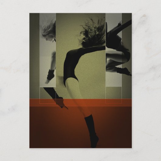 Balletdansen Briefkaart (Voorkant)