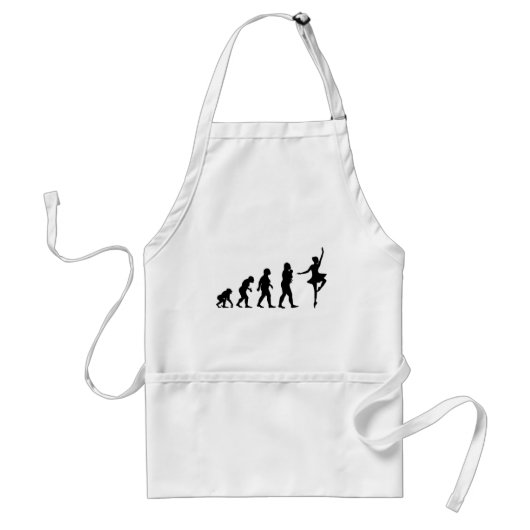 Balletdansen Standaard Schort (Voorkant)