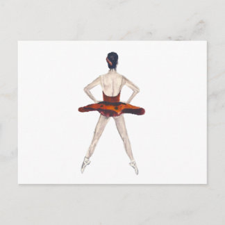 Balletdanser Briefkaart