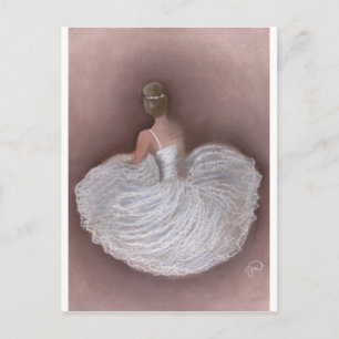 balletdanser briefkaart