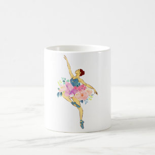 Balletdanser Danseres Ballerina Bloem Bloemrijk Koffiemok