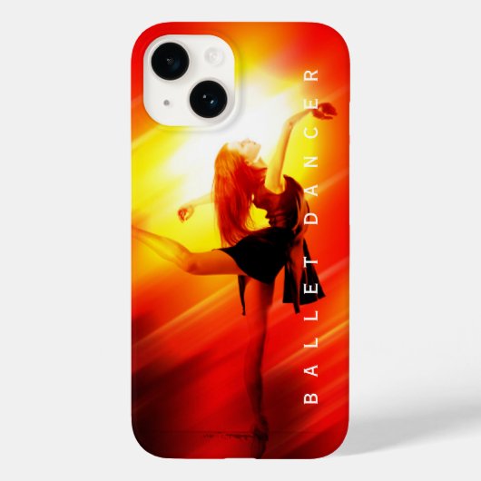 Balletdanser iPhone Hoesje (Achterkant)