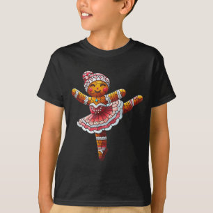 Balletdanser Peperkoek Kerst Dansleraar T-shirt