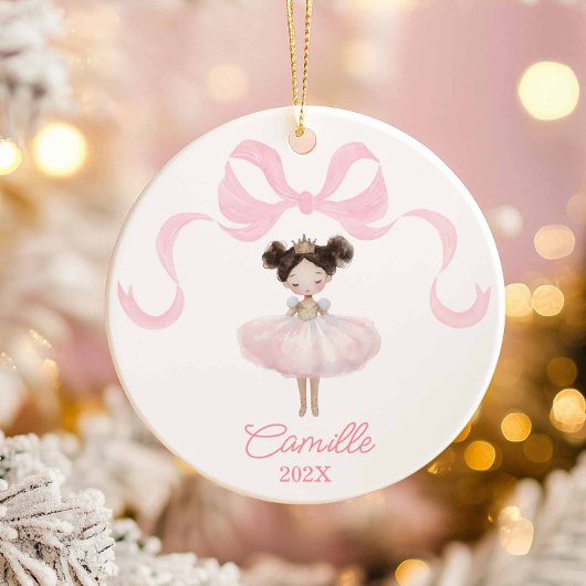 Balletdanser Roze Kerst Ornament Keepsake