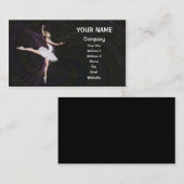 Balletdanser Visitekaartje (Voorkant / Achterkant)