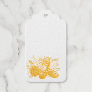 Balletdanseres Cadeaulabels