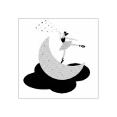 Balletdanseres Rubberstempel (Afrduk)