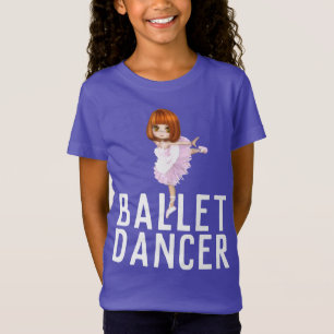 BALLETDANSERES T-SHIRTS VOOR MEISJES
