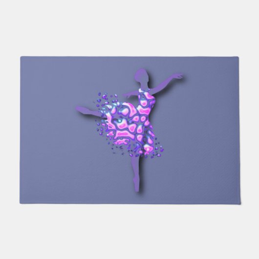 Balletdanseres Vrouw Deurmat (Voorkant)