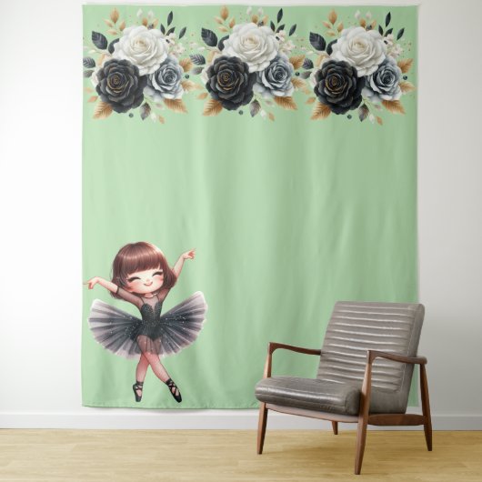 Balletdanseres Wandkleed (In situ)