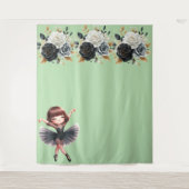 Balletdanseres Wandkleed (Voorkant)