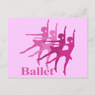 Balletdansers Briefkaart