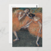 Balletdansers Edgar Degas Briefkaart (Voorkant / Achterkant)