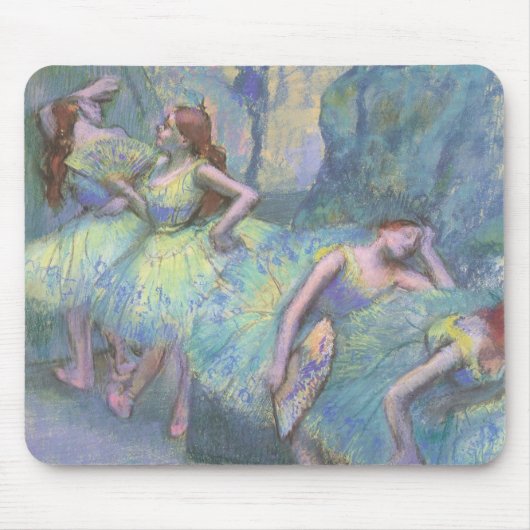 Balletdansers in de Wings van Edgar Degas Muismat (Voorkant)