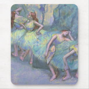 Balletdansers in de Wings van Edgar Degas Muismat