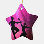 Balletdansers Keramisch Ornament (Links)