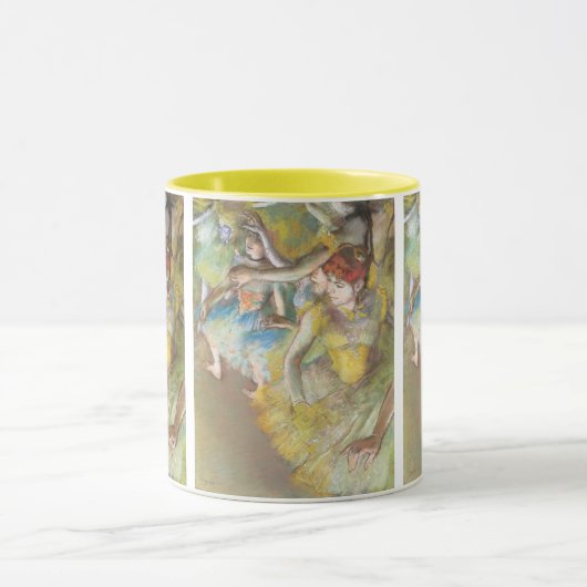 Balletdansers op het podium door Edgar Degas Mok (Midden)