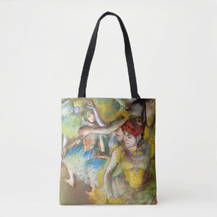 Balletdansers op het podium van Degas Tote Bag