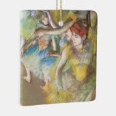 Balletdansers op het werkgebied van Edgar Degas Keramisch Ornament (Rechts)