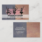 Balletdansers Visitekaartje (Voorkant / Achterkant)