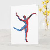 Balletdansersgebaren Kaart (Gele Bloem)