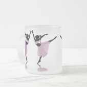 balletdansmok matglas koffiemok (Voorkant links)