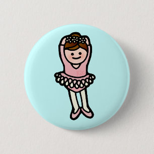 balletdoos. ronde button 5,7 cm