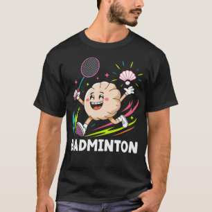 Balletjes spelen badminton eetstokje wrap keuken S T-shirt